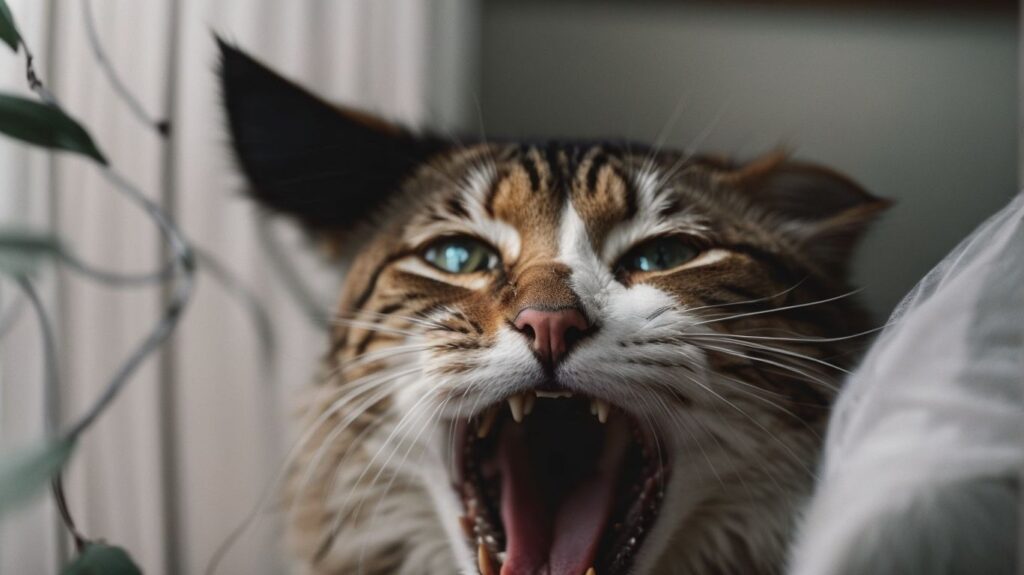 How Can You Tell If Your Cat is Panting or Just Has Its Mouth Open - cat with mouth open